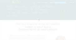 Desktop Screenshot of moneyandyou.com